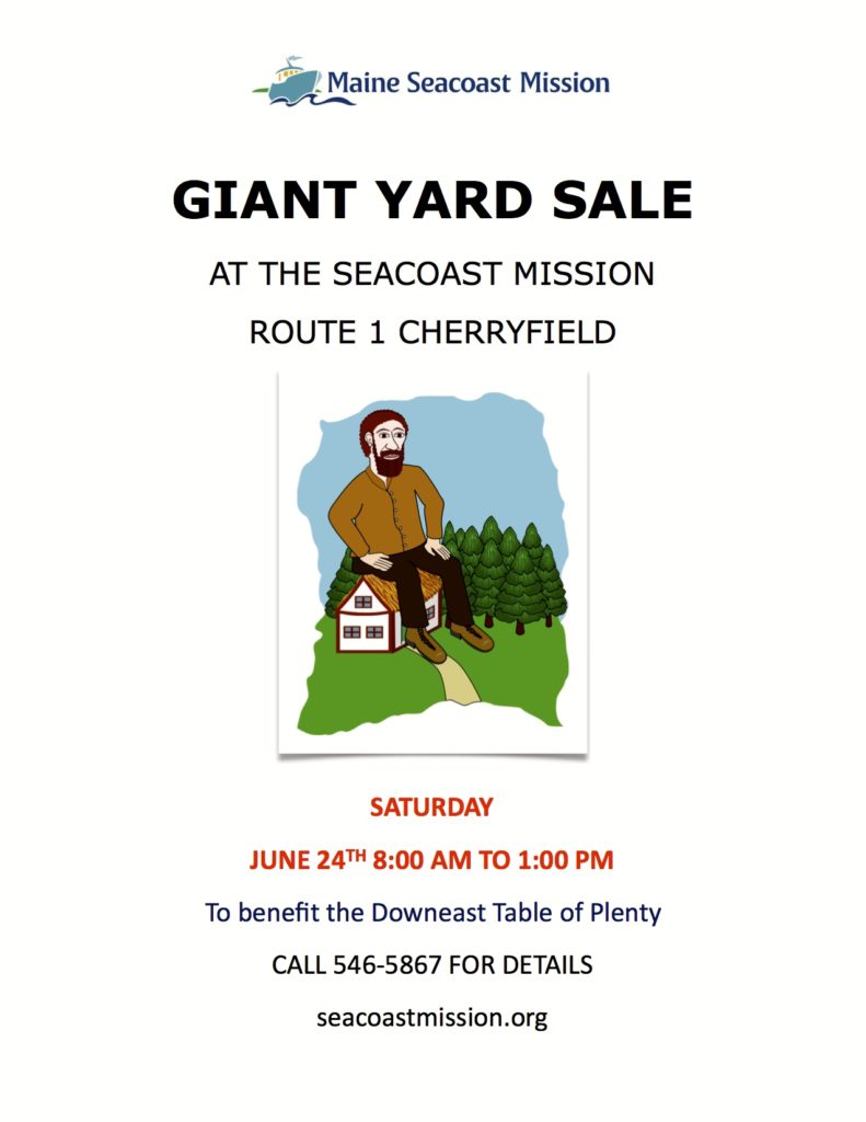 Giant Downeast Campus Yard Sale