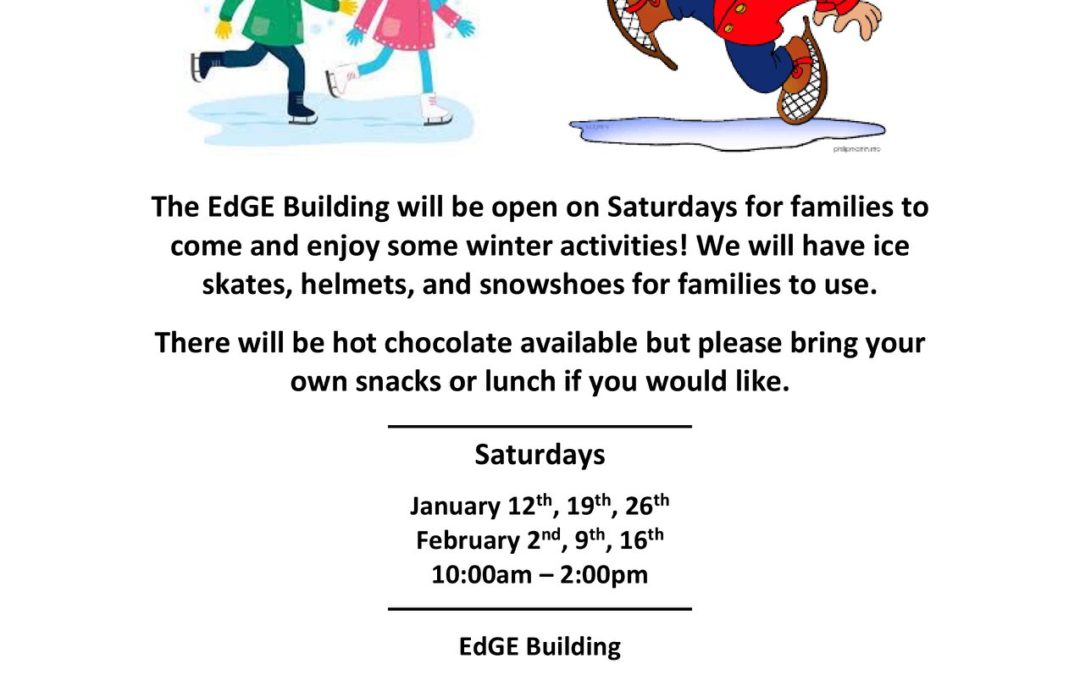 Mission EdGE Announces 2019 Family Winter Fun Hours