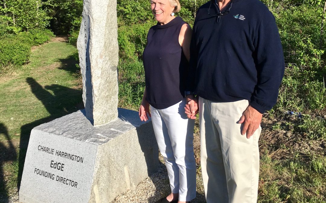 ‘Charlie’s Challenge’ Trail Marker Honors EdGE Director’s Belief in Kids