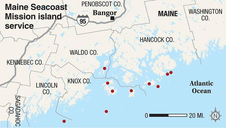 Healthcare Comes Via Boat to Maine’s Most Remote Islanders