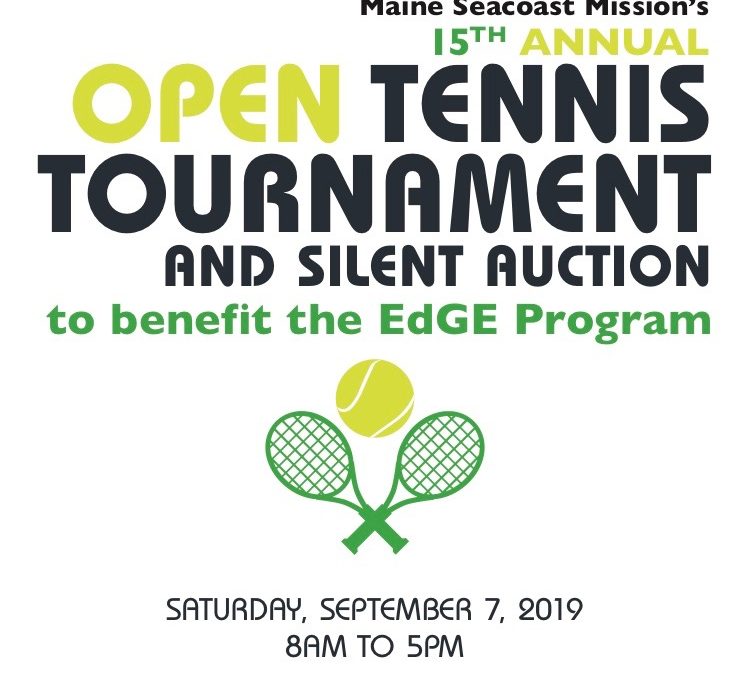 15th Annual Open Tennis Tournament-Silent Auction to Benefit EdGE