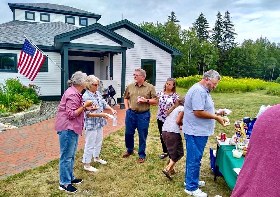 Mission President Meets and Greets Swan’s Island Community Members