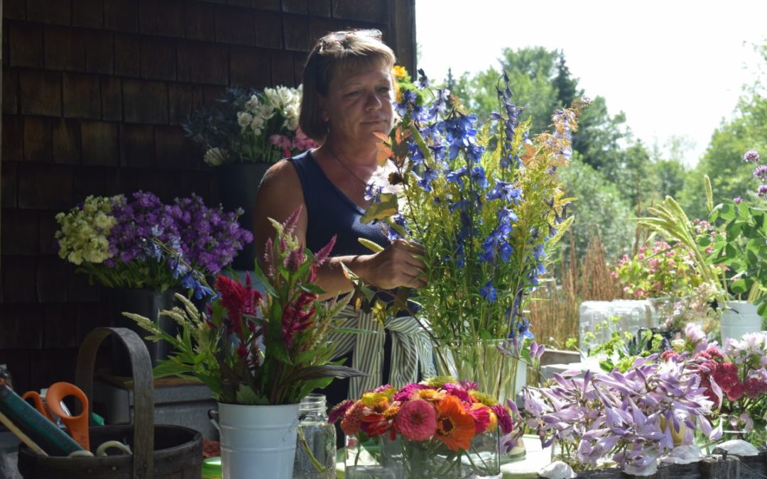 Steuben ‘Flower Bomber’ Christina Ganz is Former Mission Gardener