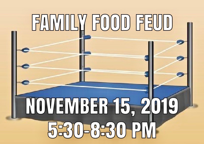 A Fun Family Night at the Mission’s Family Food Feud, Nov. 15