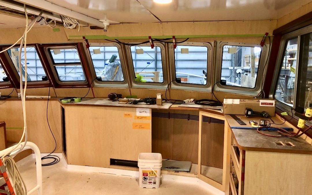 ‘Sunbeam V’ Update – Pilothouse Nearing Completion