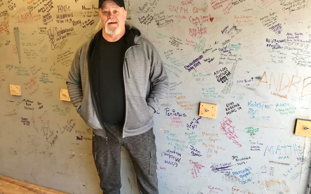 Mission Box Truck Carries Years of Housing Rehab Volunteer Signatures