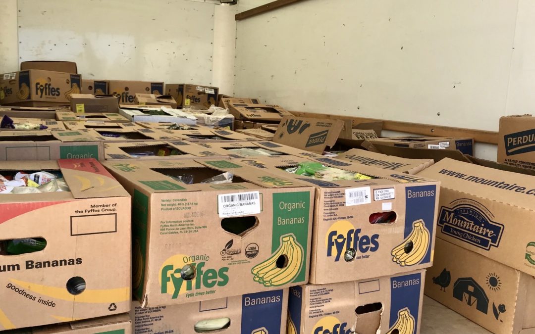 Food Pantry Receives Big Donations of Meat, Produce, Bread