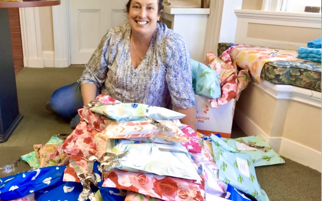 Being Creative – Terri Gift Wraps, Mails #MISSIONTOGETHER T-Shirts to Scholars