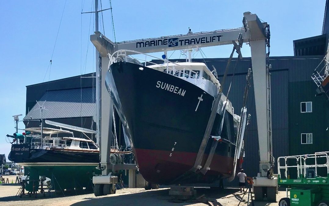 Update – Sunbeam Emerges from Shipyard Shed