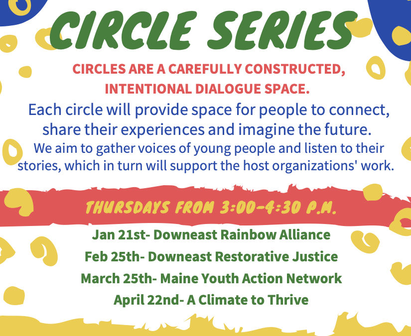 Community Circle Series to Connect, Share, Imagine
