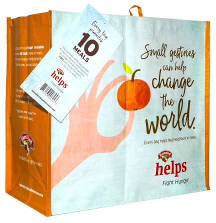 Hannaford Selects Mission as Benefiting Non-Profit in Fight Hunger Bag Program
