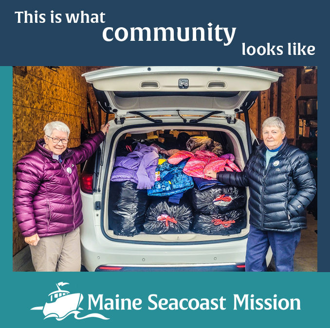 233 Coats Arrive From Southern Maine