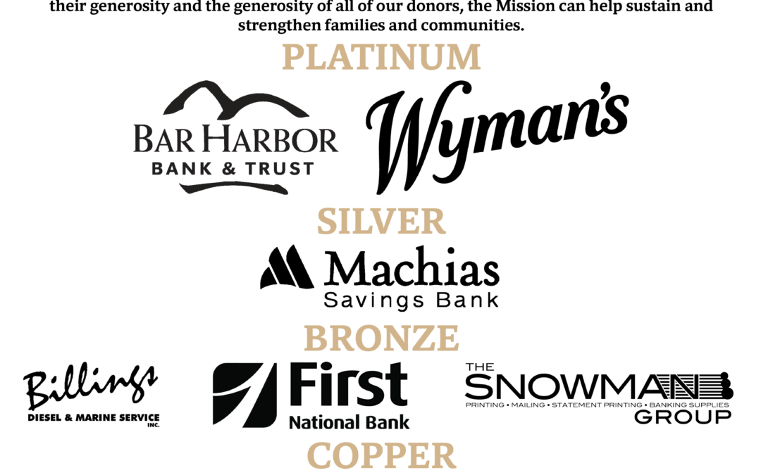 2026 Corporate Sponsors and Donors Support Coastal Maine Communities