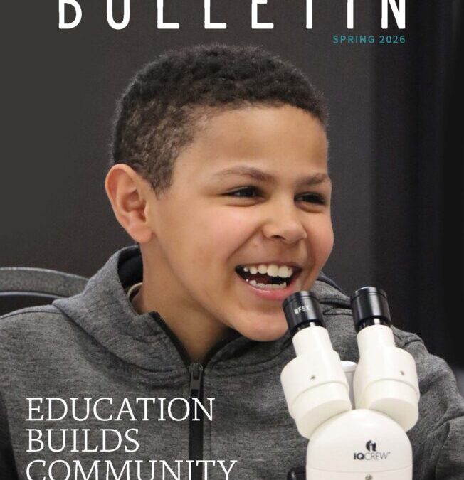 Education Builds Community in the Spring 2026 Bulletin