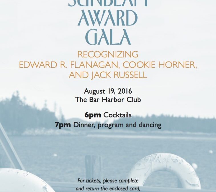 Please Join Us for Our Sunbeam Award Gala 2016