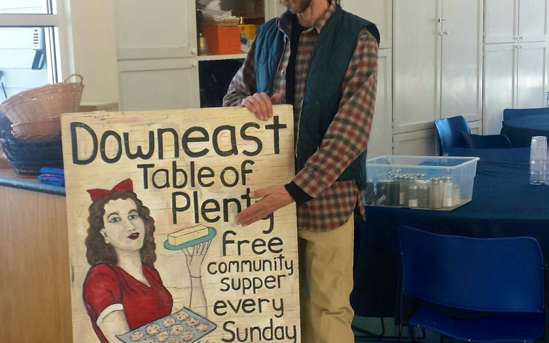 Mission’s Downeast Table of Plenty: Free Community Supper, Sun., Jan 28