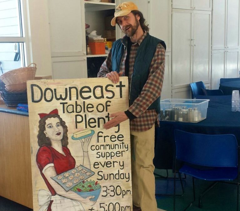 Downeast Table of Plenty, Sunday, July 9 – Food, Conversation, Music, Laughter