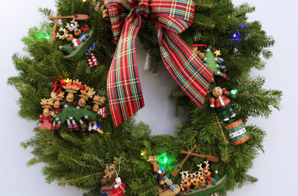Add Your Personality to a Christmas Wreath for Mission’s Silent Auction 